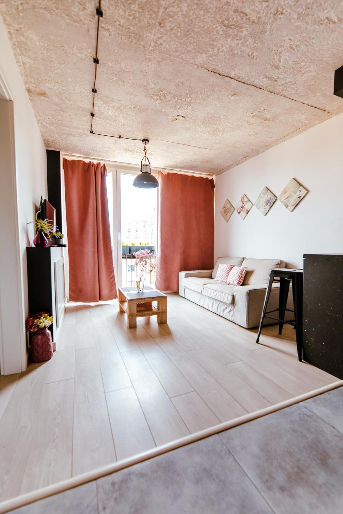 Industrial 9Th Floor Central Apartment With Balcony And Views Varsavia Esterno foto