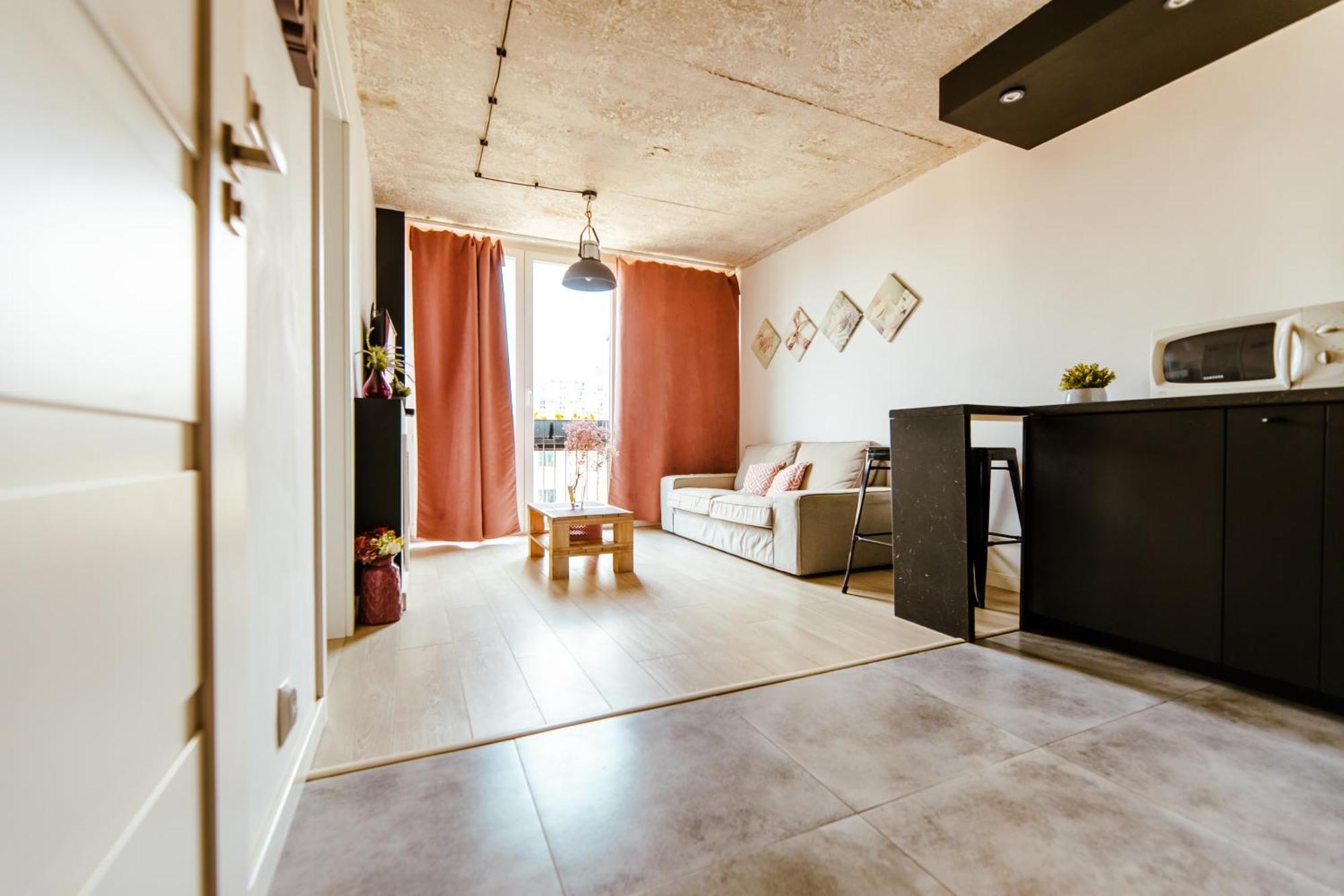 Industrial 9Th Floor Central Apartment With Balcony And Views Varsavia Esterno foto