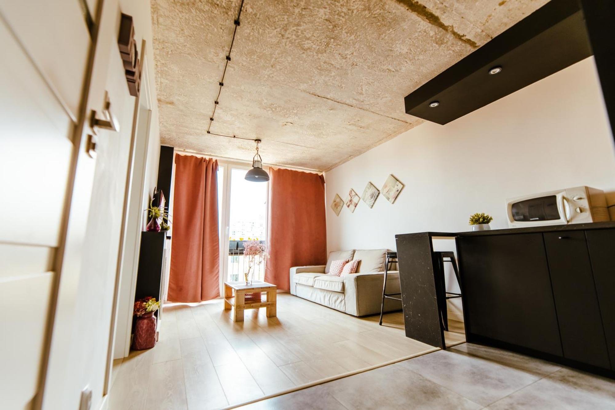 Industrial 9Th Floor Central Apartment With Balcony And Views Varsavia Esterno foto