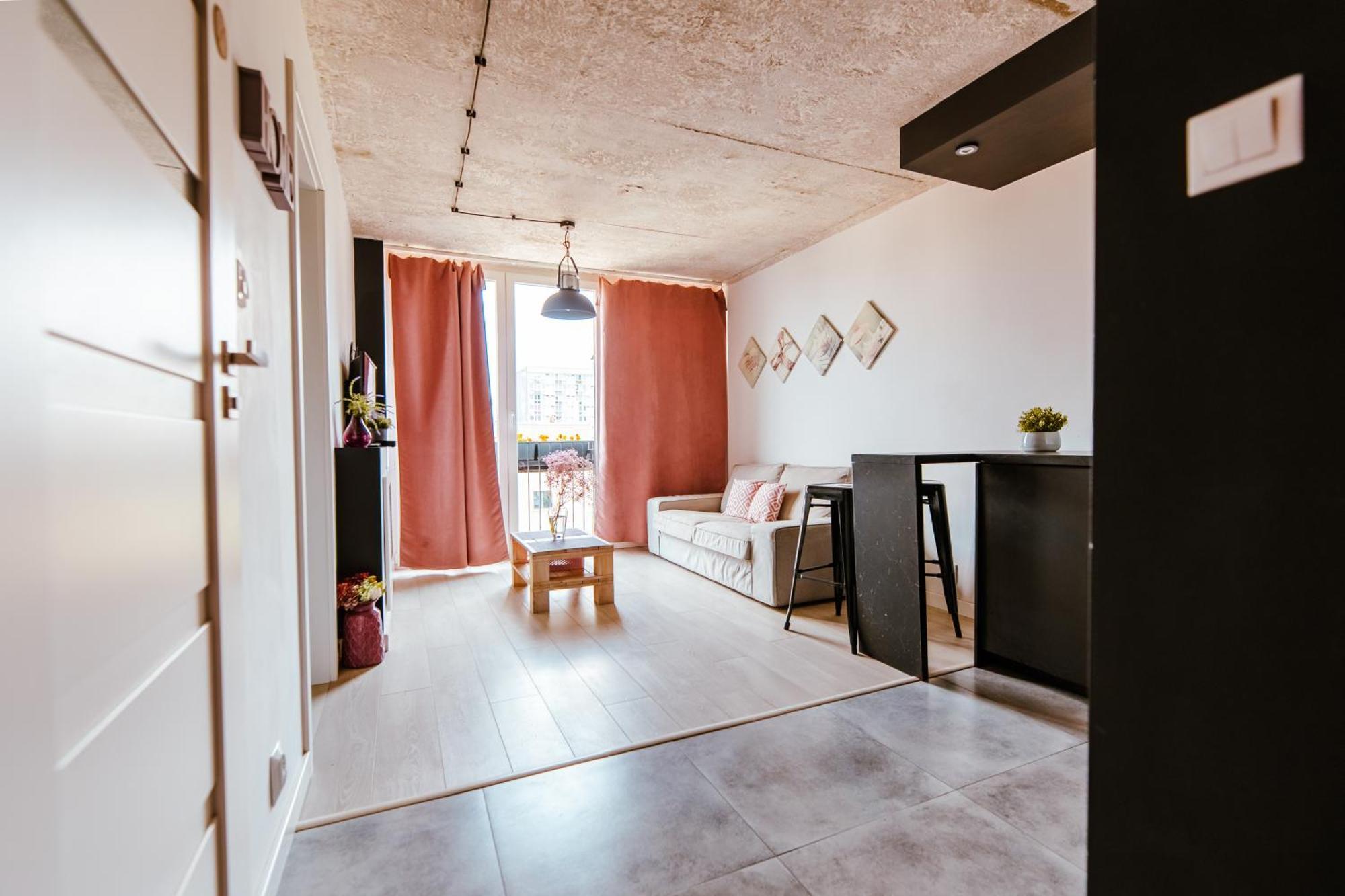 Industrial 9Th Floor Central Apartment With Balcony And Views Varsavia Esterno foto
