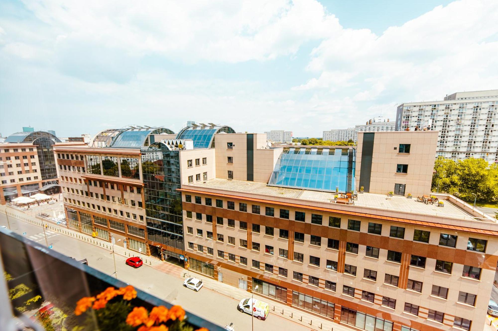 Industrial 9Th Floor Central Apartment With Balcony And Views Varsavia Esterno foto